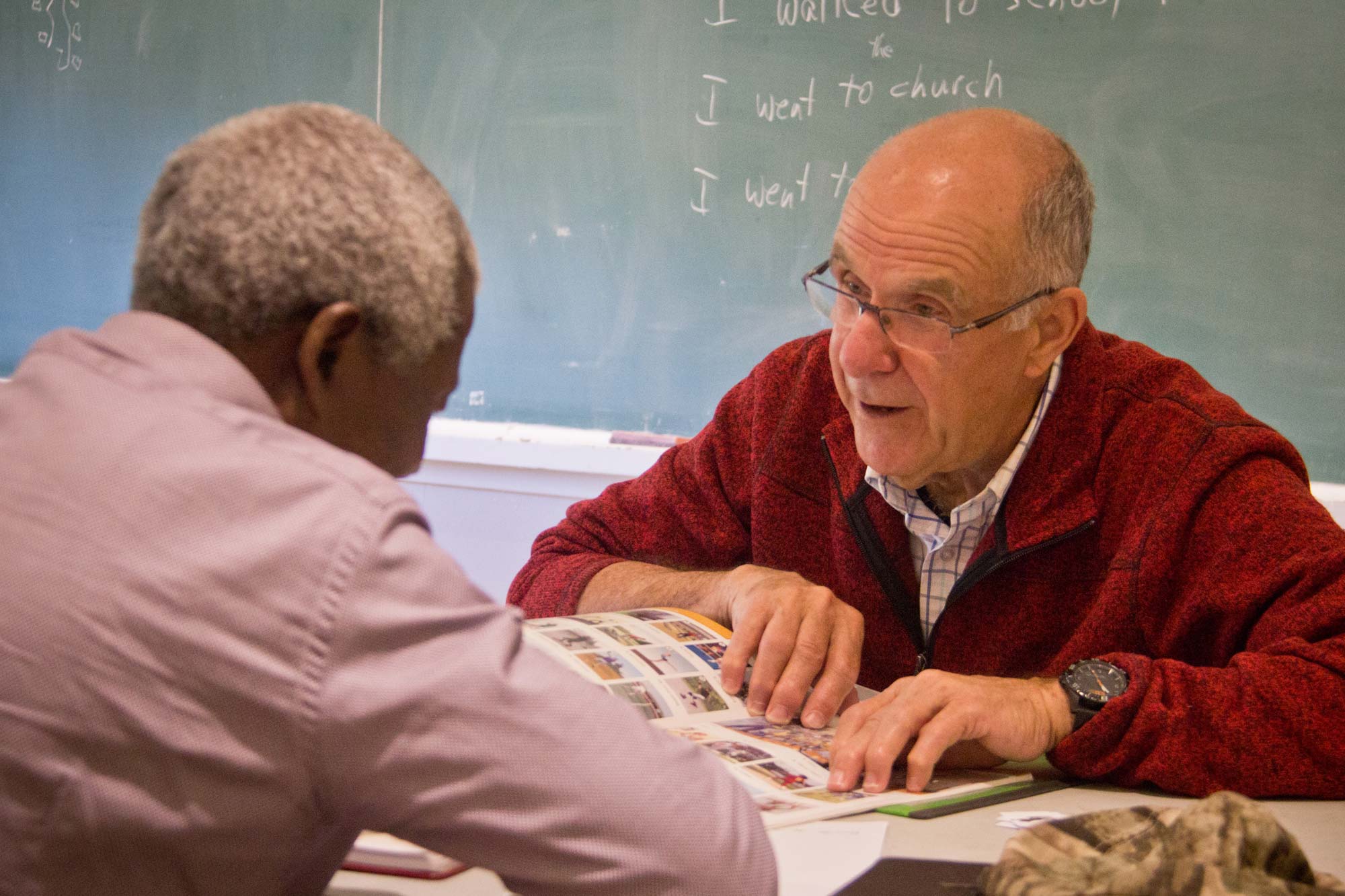 یادگیری زبان انگلیسی در بزرگسالی